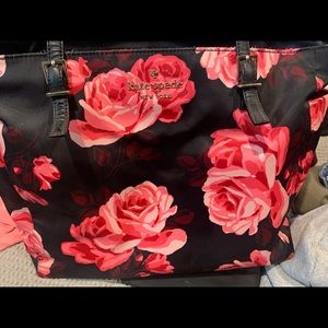 Kate spade diaper bag and changing pad